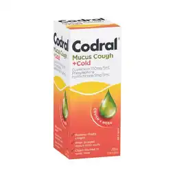 Woolworths Codral Mucus Cough + Cold 200ml offer