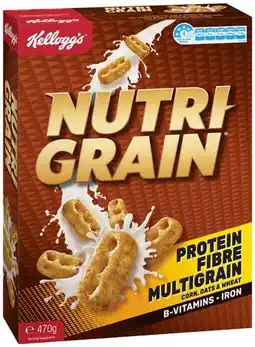 IGA Kellogg's Nutri‑Grain 470g offer