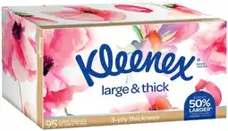IGA Kleenex Large & Thick Facial Tissues 95 Pack offer