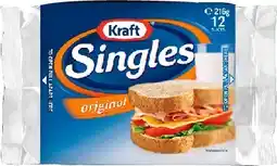 IGA Kraft Cheese Singles Original 216g offer