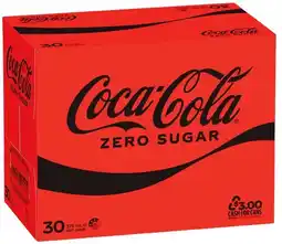 IGA Coca‑Cola 30x375mL Selected Varieties offer