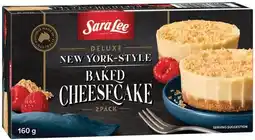 IGA Sara Lee Deluxe New York‑Style Baked Cheesecake or Sticky Date Pudding 2 Pack offer