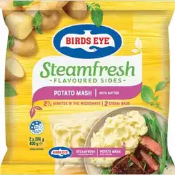 IGA Birds Eye Steamfresh Potato Mash with Butter 400g offer