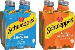 IGA Schweppes Mixers 4x300mL Selected Varieties offer
