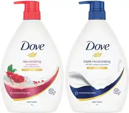 IGA Dove Body Wash 1 Litre Selected Varieties offer