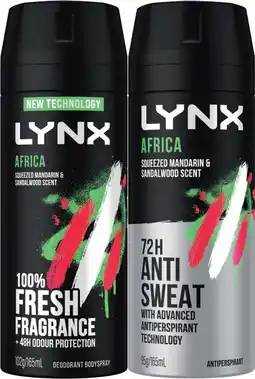 IGA Lynx Antiperspirant 165mL Selected Varieties offer