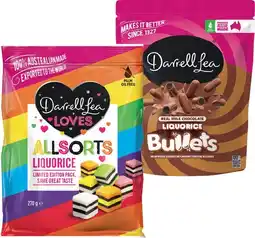 IGA Darrell Lea or Life Savers Share Pack 150‑280g Selected Varieties offer