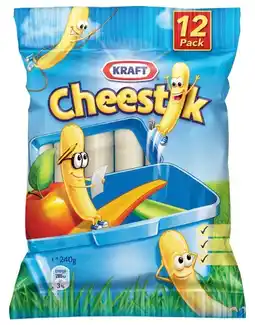 IGA Kraft Cheestik 12 Pack offer