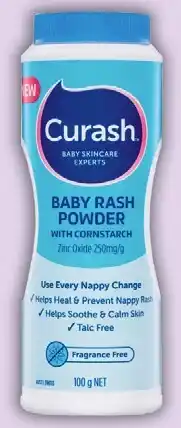 IGA Curash Baby Powder 100g offer