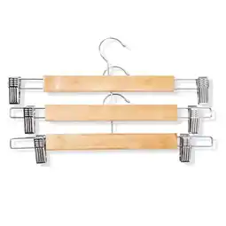 Target Wooden Hangers, Set of 3 - Anko offer