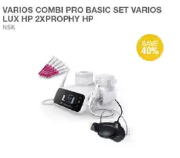 Henry Schein VARIOS COMBI PRO BASIC SET VARIOS LUX HP 2XPROPHY HP NSK offer