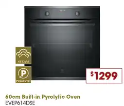 Designer Appliances 60cm Built-in Pyrolytic Oven offer