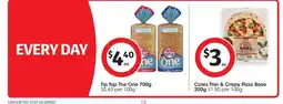 Coles Tip Top The One 700g offer