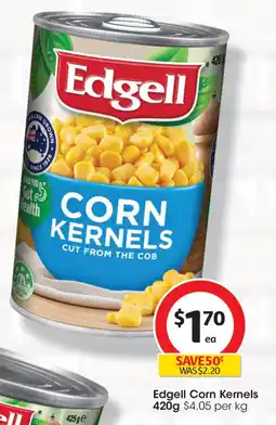 Coles Edgell Corn Kernels 420g offer