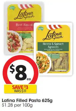 Coles Latina Filled Pasta 625g offer