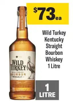 Coles Wild Turkey Kentucky Straight Bourbon offer