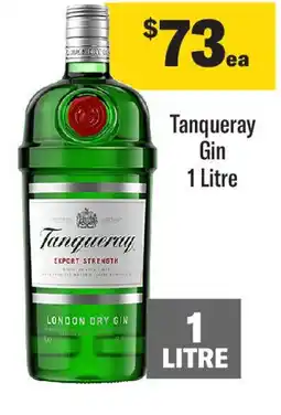 Coles Tanqueray Gin 1 Litre offer