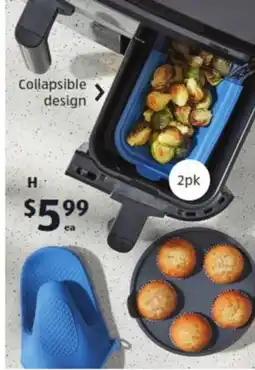ALDI Assorted silicone air fryer accessories offer