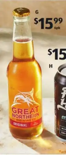 ALDI Great northern brewing original lager 6x330ml offer
