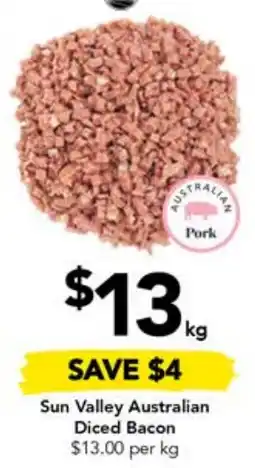 Drakes Sun Valley Australian Diced Bacon offer