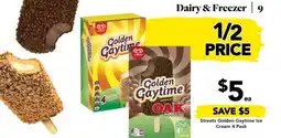 Drakes Streets Golden Gaytime Ice Cream 4 Pack offer