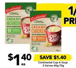 Drakes Continental Cup A Soup offer
