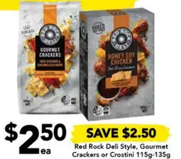 Drakes Red Rock Deli Style, Gourmet Crackers or Crostini 115g-135g offer