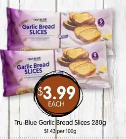 Spudshed Tru-Blue Garlic Bread Slices 280g offer