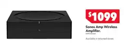 Harvey Norman Sonos Amp Wireless Amplifier. offer