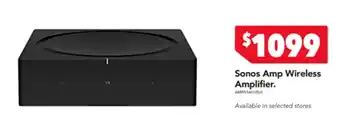 Harvey Norman Sonos Amp Wireless Amplifier. offer