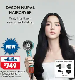 Harvey Norman Dyson 'Supersonic Nural™ Intelligent Hair Dryer offer