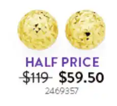 Goldmark stud earrings 2469357 offer