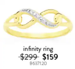 Goldmark infinity ring offer
