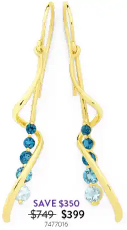 Goldmark SEMI-PRECIOUS STONES earrings 7477016 offer