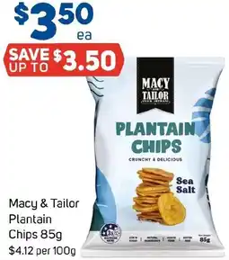 Foodland Macy & Tailor Plantain Chips 85g offer