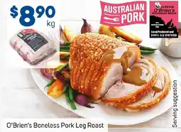 Foodland O'Brien's Boneless Pork Leg Roast offer