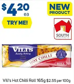 Foodland Vili's Hot Chilli Roll 165g offer