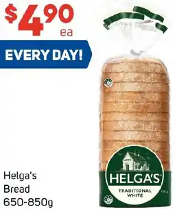 Foodland Helga's Bread 650-850g offer
