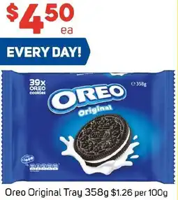 Foodland Oreo Original Tray 358g offer