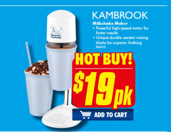 The Good Guys Kambrook Milkshake Maker offer