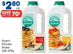 Foodland Green's Pancake Shaker 325-375g offer