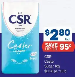 Foodland CSR Caster Sugar 1kg offer