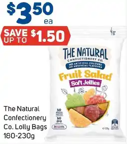 Foodland The Natural Confectionery Co. Lolly Bags 180-230g offer