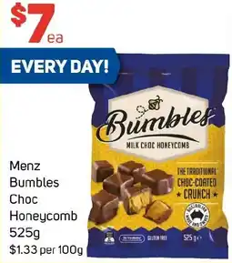 Foodland Menz Bumbles Choc Honeycomb offer