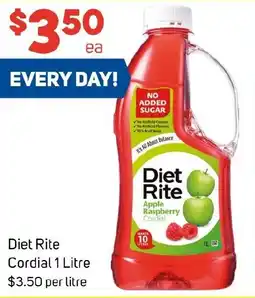Foodland Diet Rite Cordial 1 Litre offer