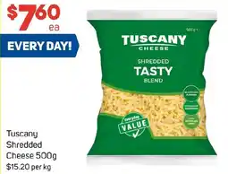 Foodland Tuscany Shredded Cheese 500g offer