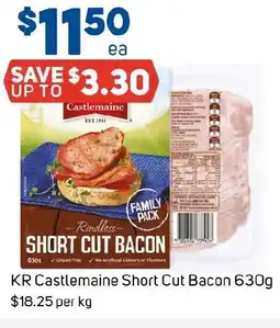 Foodland KR Castlemaine Short Cut Bacon 630g offer