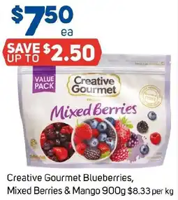 Foodland Creative Gourmet Blueberries, Mixed Berries & Mango 900g offer