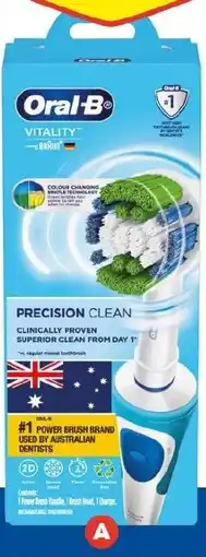 Foodland Oral-B Vitality Power Toothbrush 1 Pack offer