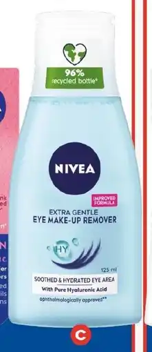 Foodland Nivea Eye Makeup Remover 125ml offer